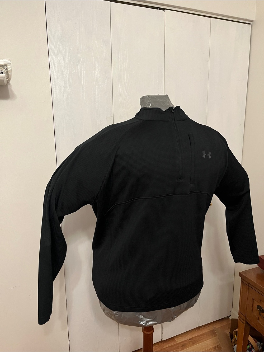 Under Armour Black Men's Quarter Zip Performance Pullover